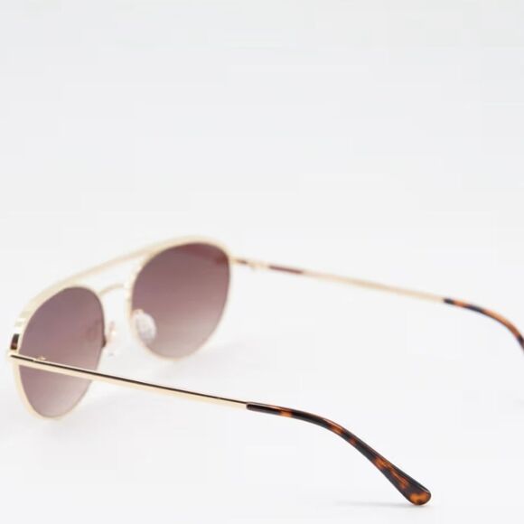 Quay Australia Easily Amused 44MM Round Sunglasses - Picture 4 of 11
